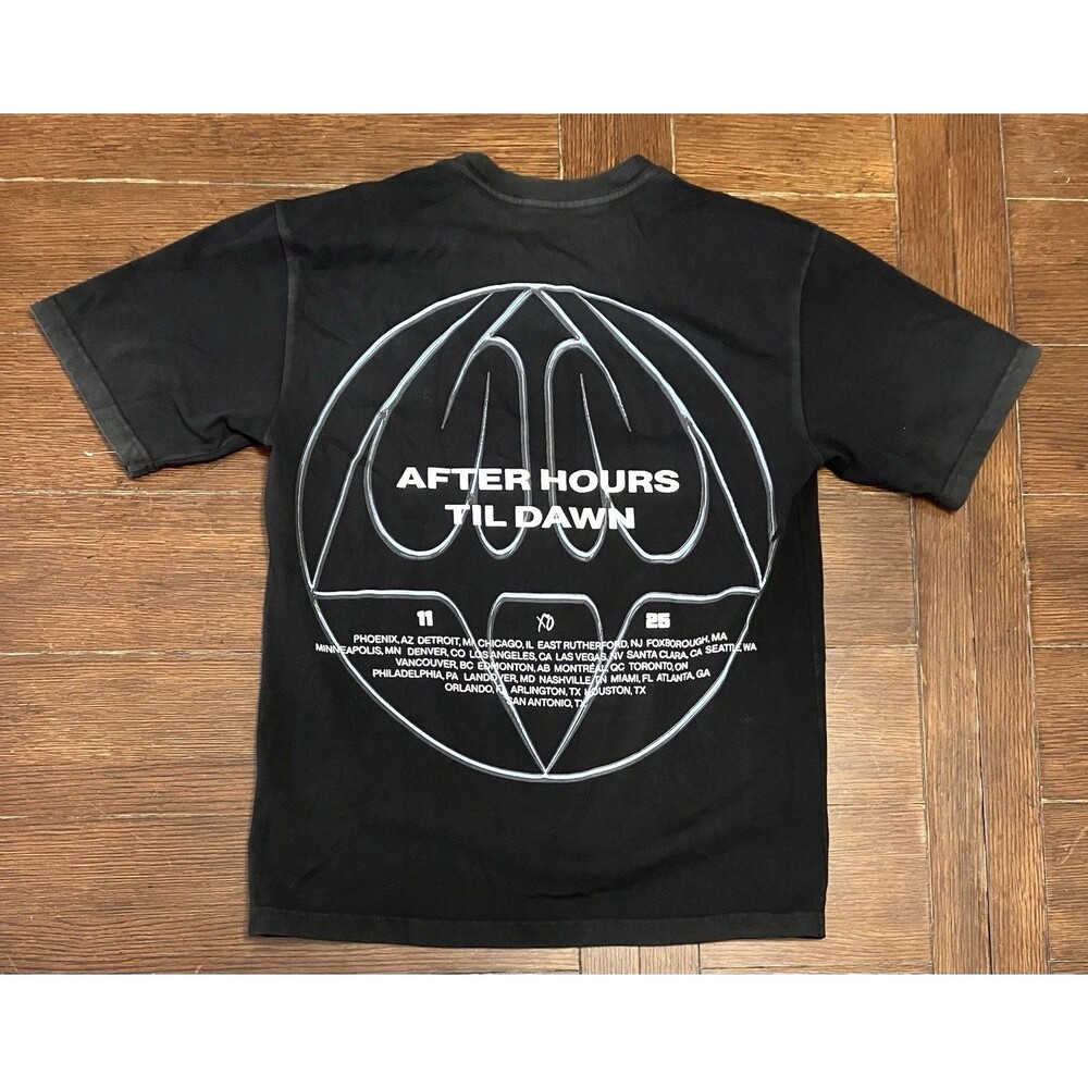 The Weeknd Shirt Mens Small After Hours Til Dawn Tour Exclusive Tour Tee Merch - Picture 3 of 3